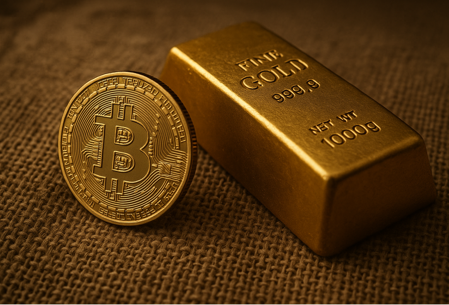 Ouro x bitcoin: qual é o futuro das reservas de valor?