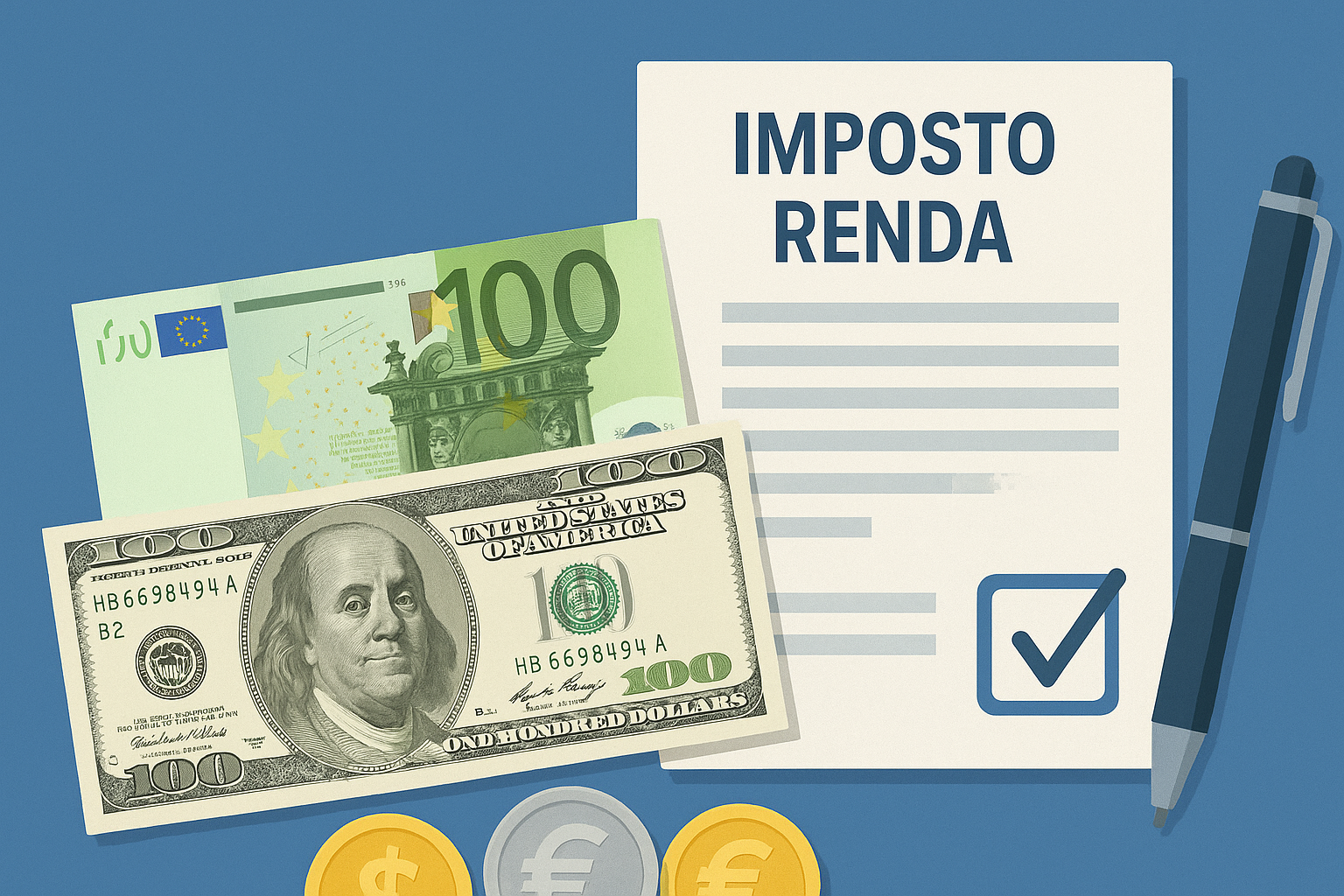 Como declarar dólar e outras moedas estrangeiras no Imposto de Renda em 2025